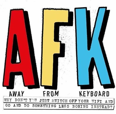 AFK. Away from the Keyboard: Adventures in Creativity Book The Fast Free
