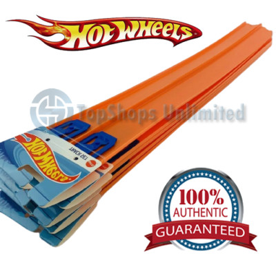 Hot Wheels Track Builder 24  Pieces Lot Of (10) Orange Track 20  Connectors NEW
