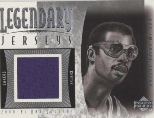2000-01 Upper Deck NBA Legends - Kareem Abdul-Jabbar #KA-J