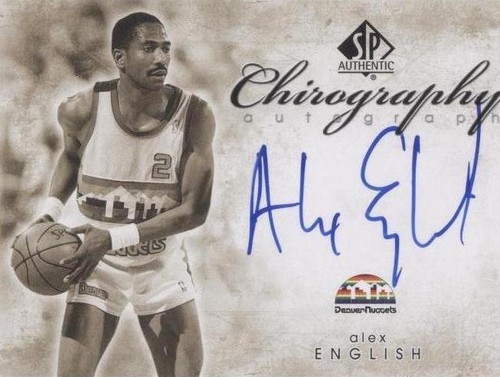 2008-09 SP Authentic - Alex English #C-AE