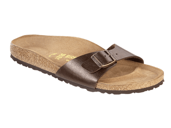 Birkenstock Madrid Clogs Pantoletten Schuhe Sandalen normal (Braunl/Toffee)