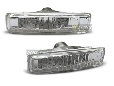 Os repetidores laterais for BMW E39 95-03 Chrome Frete Grátis AU KBBM04W XINO AU