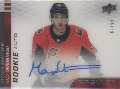 2019-20 Upper Deck Premier - Max Veronneau #AR-MV