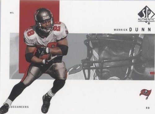 2001 SP Authentic Warrick Dunn #83
