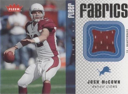 2006 Fleer Josh McCown #FF-JM