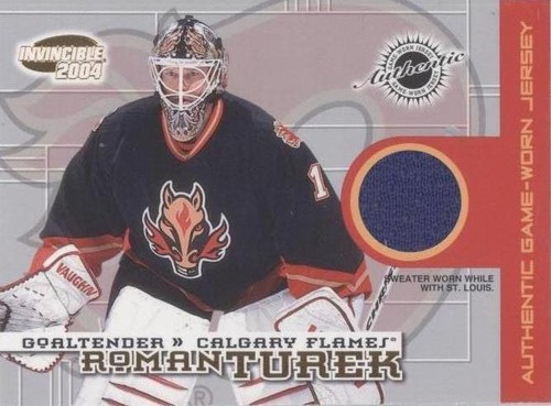 2003-04 Pacific Invincible - Roman Turek #5