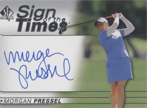 2021 SP Authentic - Morgan Pressel #SOTT-MP