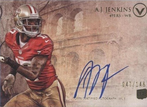 2012 Topps Valor A.J. Jenkins #VA-AJJ