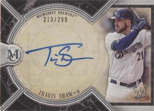 2018 Topps Museum Collection - Travis Shaw #AA-TS
