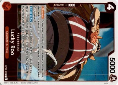 ONE PIECE CARD GAME — Lucky.Roux (Emperors in the New World) [FR]