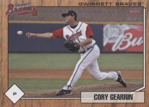 2010 Choice Gwinnett Braves - Cory Gearrin #07