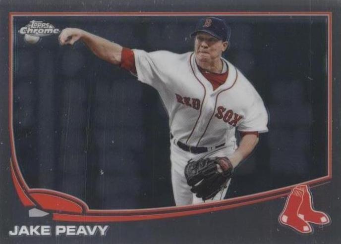 2013 Topps Chrome Update - Jake Peavy #MB-26