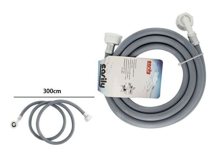 Tubo Scarico Per Lavatrice Lavastoviglie Con Curva 300cm dfh