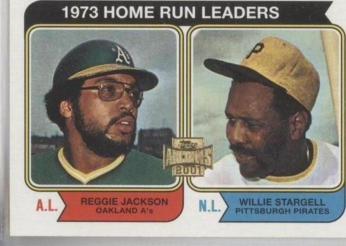 2001 Topps Archives - Reggie Jackson Willie Stargell #436
