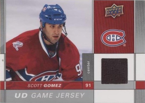 2009-10 Upper Deck - Scott Gomez #GJ2-SG