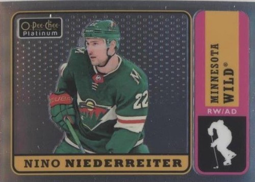 2018-19 O-Pee-Chee Platinum - Nino Niederreiter #R-62