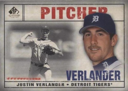 2008 SP Legendary Cuts - Justin Verlander #45