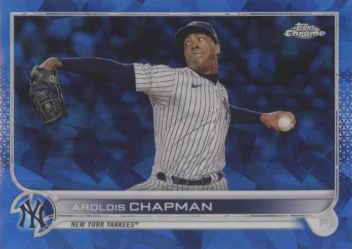 2022 Topps Chrome Sapphire Edition - Aroldis Chapman #142