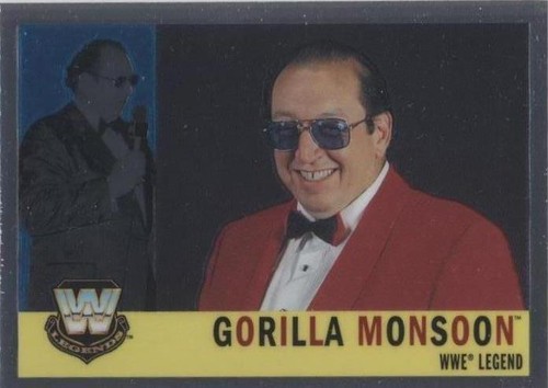 2006 Topps Chrome WWE Heritage - Gorilla Monsoon #76