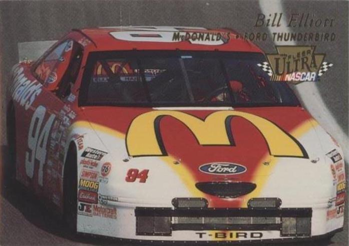 1996 Fleer Ultra Update - Bill Elliott #U57