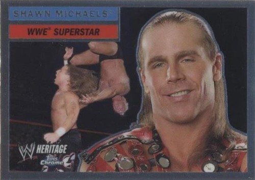 2006 Topps Chrome WWE Heritage - Shawn Michaels #27