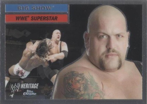 2006 Topps Chrome WWE Heritage - Big Show #13
