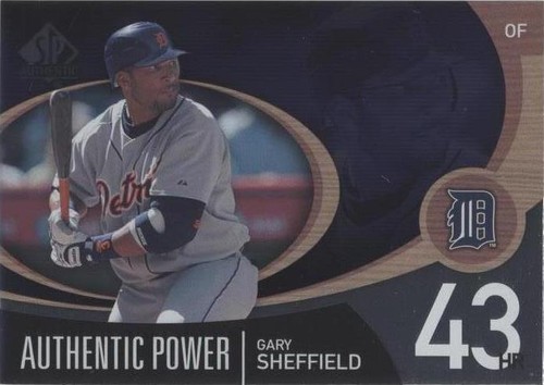 2007 SP Authentic - Gary Sheffield #AP-20