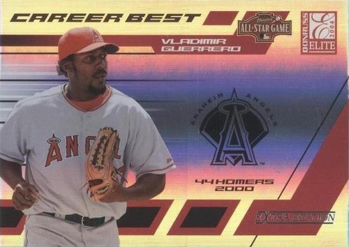 2004 Donruss Elite Extra Edition - Vladimir Guerrero #CB-15