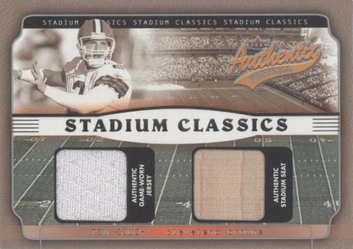 2002 Fleer Authentix Tim Couch #SC-TC