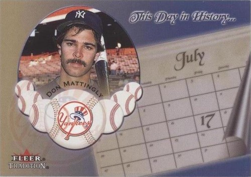 2002 Fleer Tradition - Don Mattingly #10 DH