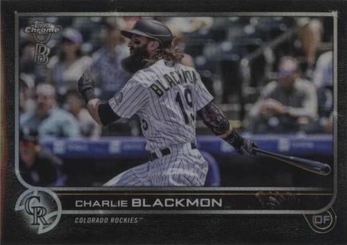 2022 Topps Chrome Ben Baller Edition - Charlie Blackmon #37
