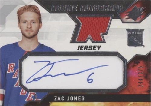2021-22 SPx - Zac Jones #ZJ