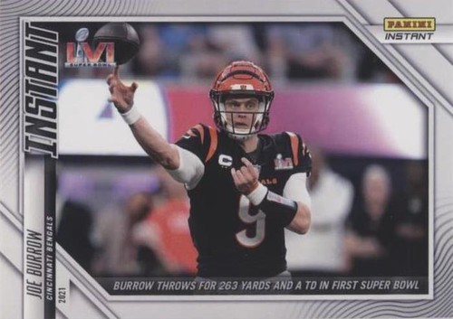 2021 Panini Instant NFL Joe Burrow #257