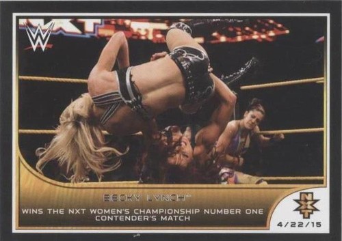 2016 Topps WWE Road to Wrestlemania - Becky Lynch #88