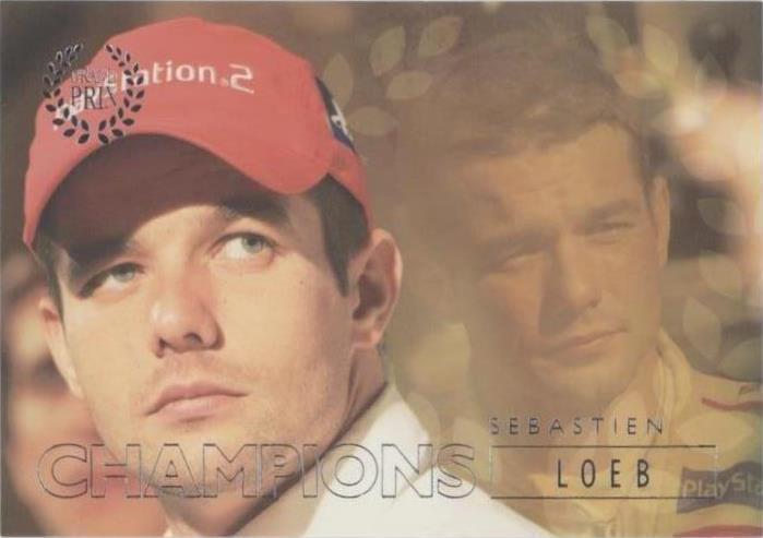 2005 Futera Grand Prix - Sebastien Loeb #54