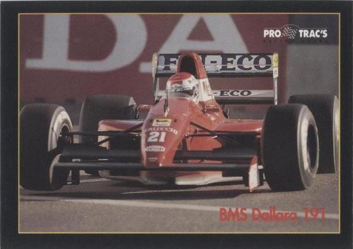 1991 Pro Trac's Formula One - Emanuele Pirro #52