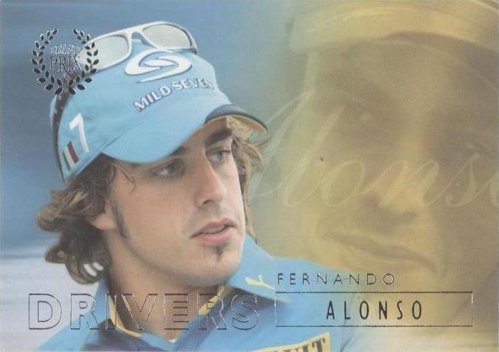 2005 Futera Grand Prix - Fernando Alonso #01