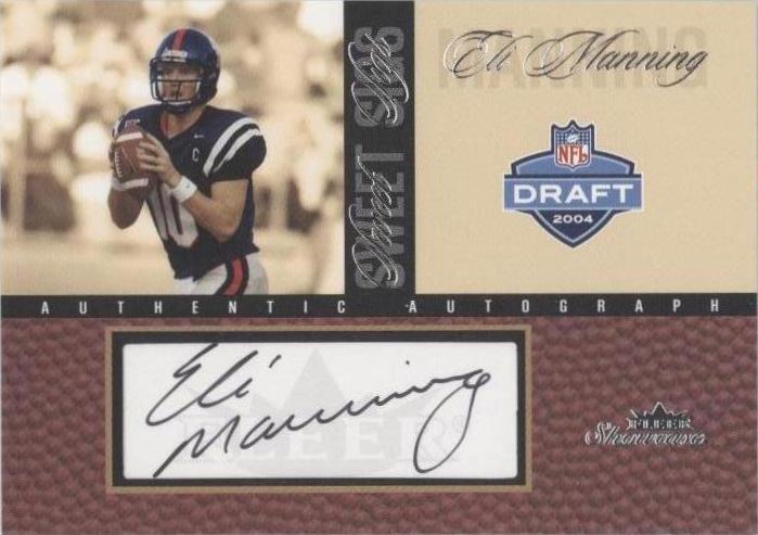 2004 Fleer Showcase Eli Manning #SSA-EM