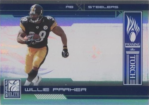 2006 Donruss Elite Jerome Bettis Willie Parker #PT-25