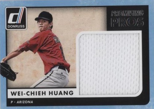 2016 Panini Donruss - Wei-Chieh Huang #PPM-WH