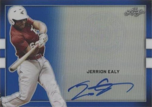 2018 Leaf Perfect Game National Showcase - Jerrion Ealy #BA-JE1