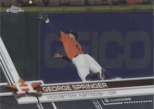 2017 Topps Chrome - George Springer #129