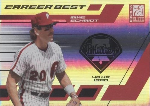 2004 Donruss Elite - Mike Schmidt #CB-29