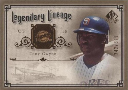 2005 SP Legendary Cuts - Tony Gwynn #LE-TG
