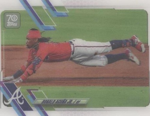 TOPPS ロナルド アクーニャ ジュニア JAPAN EDITION 2021 x*x様 アクーニャJr. 25シリ レリック topps Japan edit - メルカリ