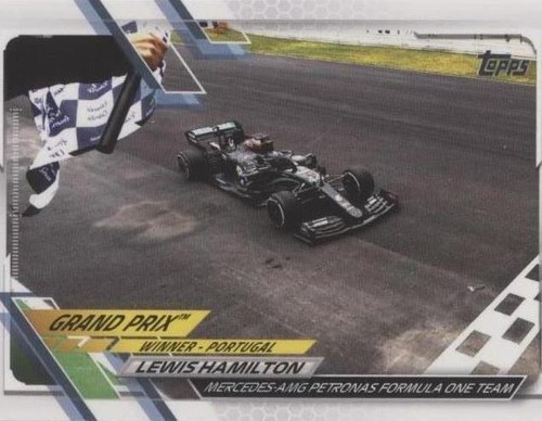 2021 Topps LEWIS HAMILTON Variation Card #1 Flagship Formula
