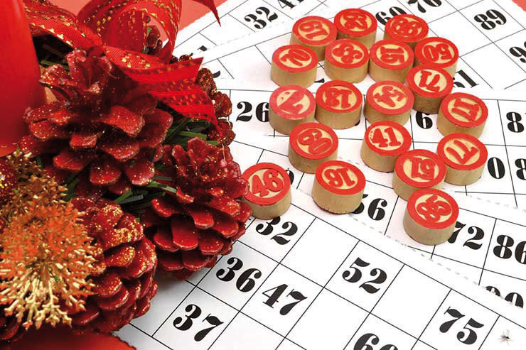 Set 48 Cartelle + 90 Gettoni Numerati Numeri Gioco Tombola Napoletana moc