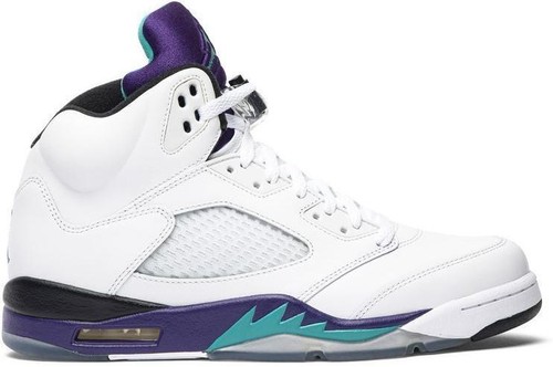 2013‎ Nike Air Jordan 5 Retro Grape 138027-108 Men\'s Size 12 2013 Nike Air Jordan 5 Retro Grape 138027-108 Men main image 2