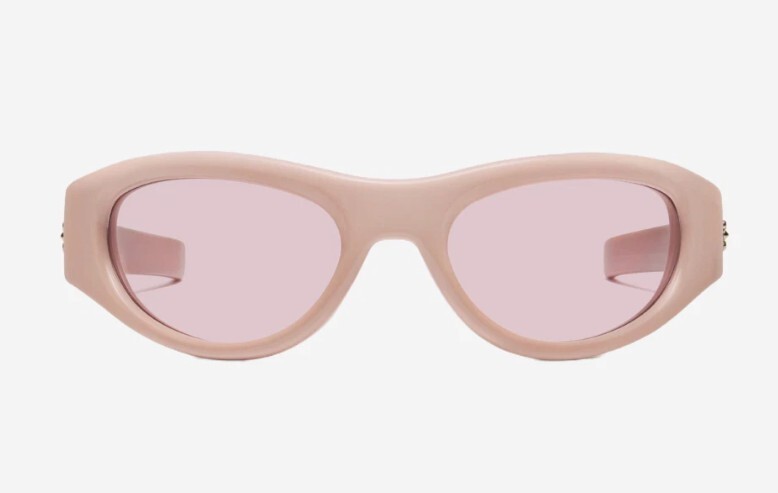 Pre-owned Gentle Monster X Jennie Jentle Salon Cheveux De Nini P7 Pink/express/genuine In Gray