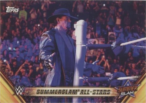 2019 Topps WWE Summerslam - Brock Lesnar Undertaker #MSS-10